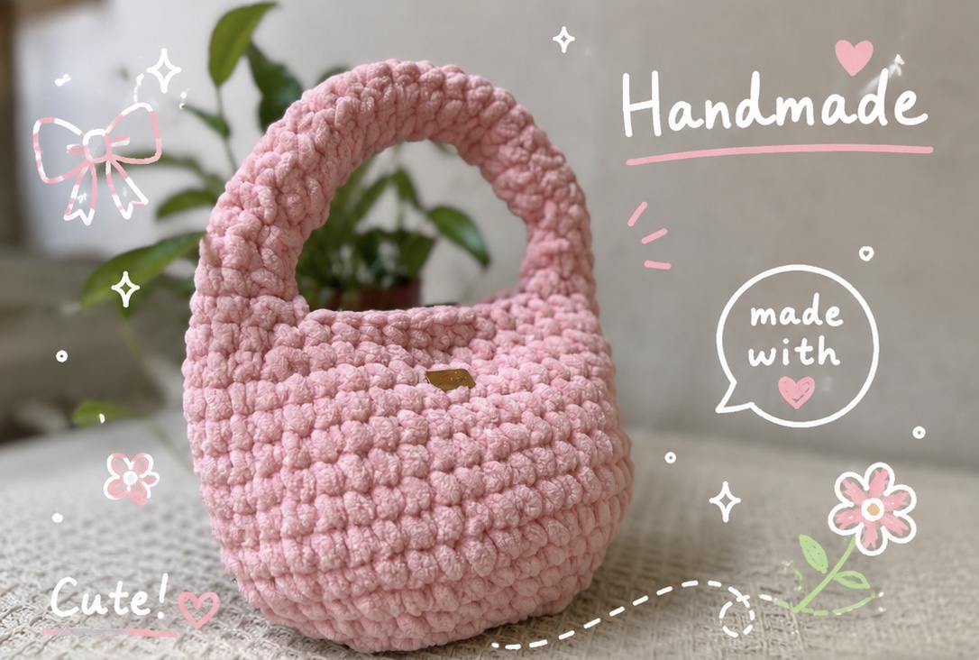 Pink purse
